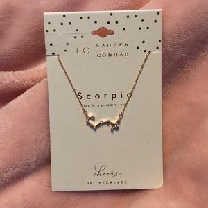 3/$10 New Lauren Conrad Scorpio Necklace